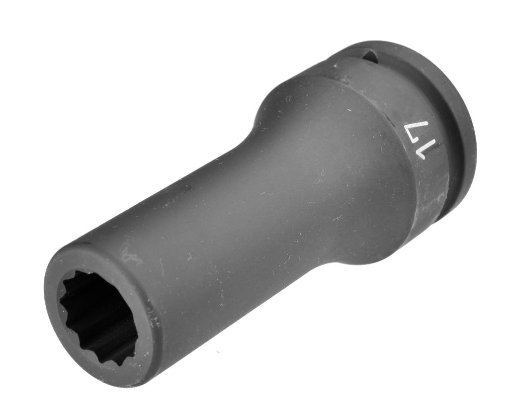 3/4 in. Drive Impact Socket, Deep, 17 mm, 12-Point, 100 mm Long (7966170, PICHLER)