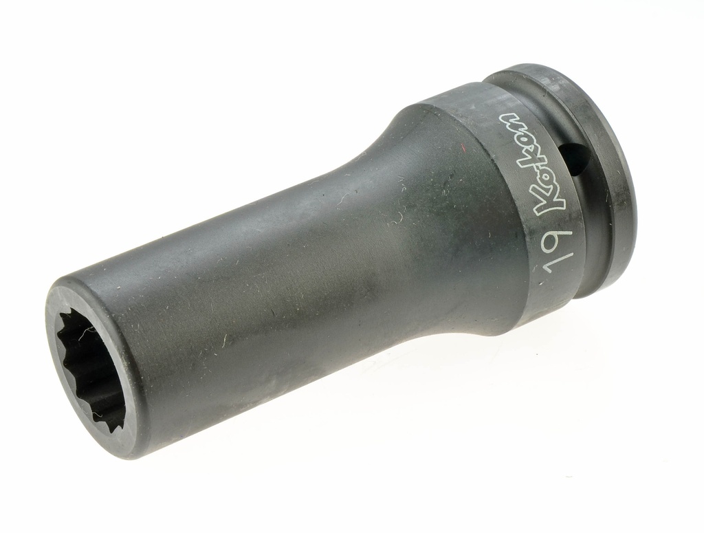 3/4 collas trieciena muciņa, gara, 12 šķautņu, 19 mm, garums 100 mm (7966190, PICHLER)