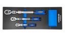 Telescopic Flex-Head Ratchet Set, 3 pcs., 1/4, 3/8, 1/2 in. (79930240, PICHLER)