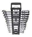 Flex-Head Ratcheting Combination Wrench Set with STAR Profile, 12 pcs., 8-19 mm (79940800, PICHLER)