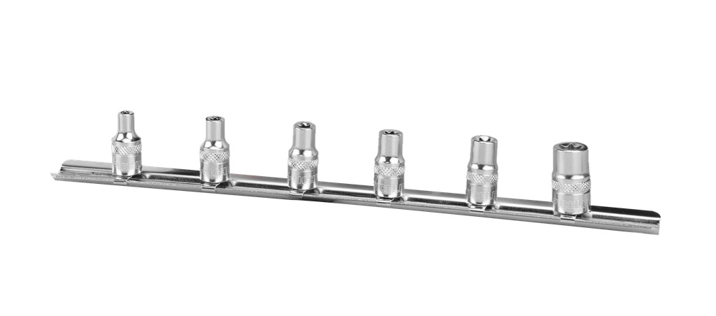 1/4 col. išorinio Torx galvučių rinkinys E4–E10, 6 dalys (79941300, PICHLER)