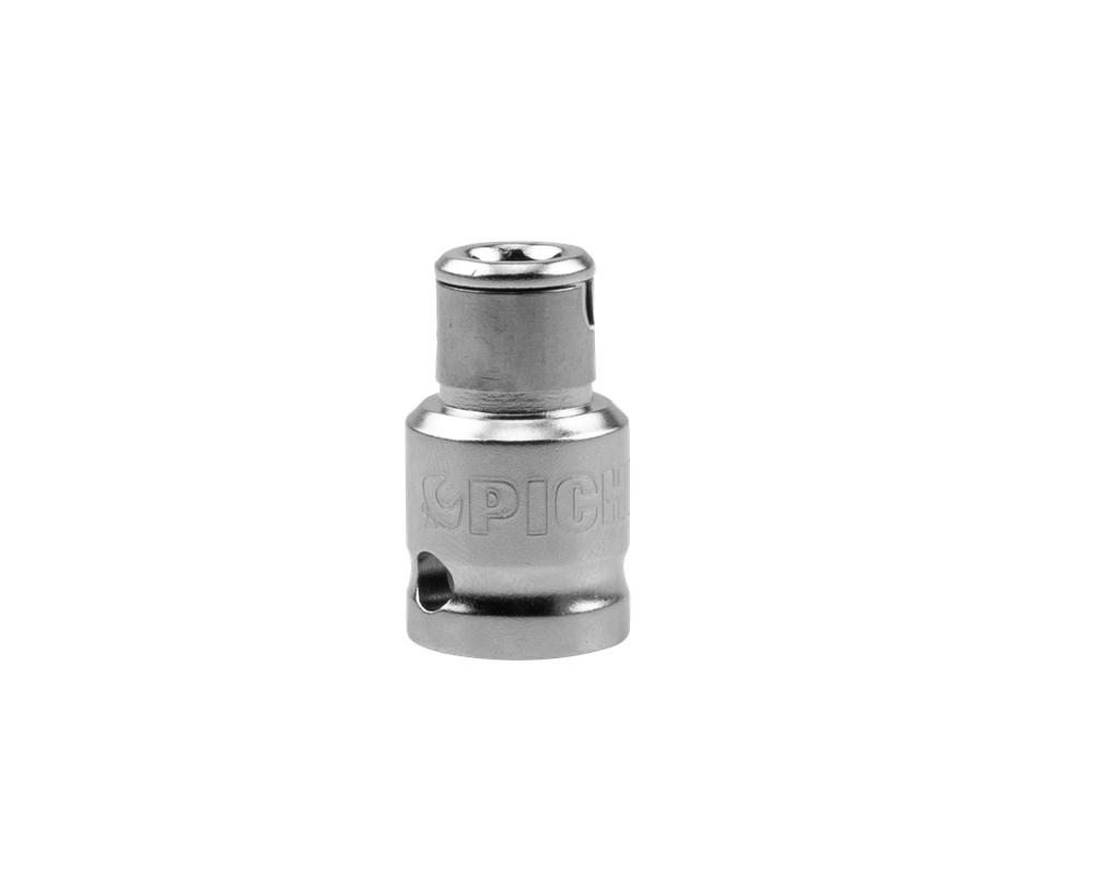3/8 inch Bit Adapter, 3/8 inch Square Female x 3/8 inch Hex Female (79943091, PICHLER)
