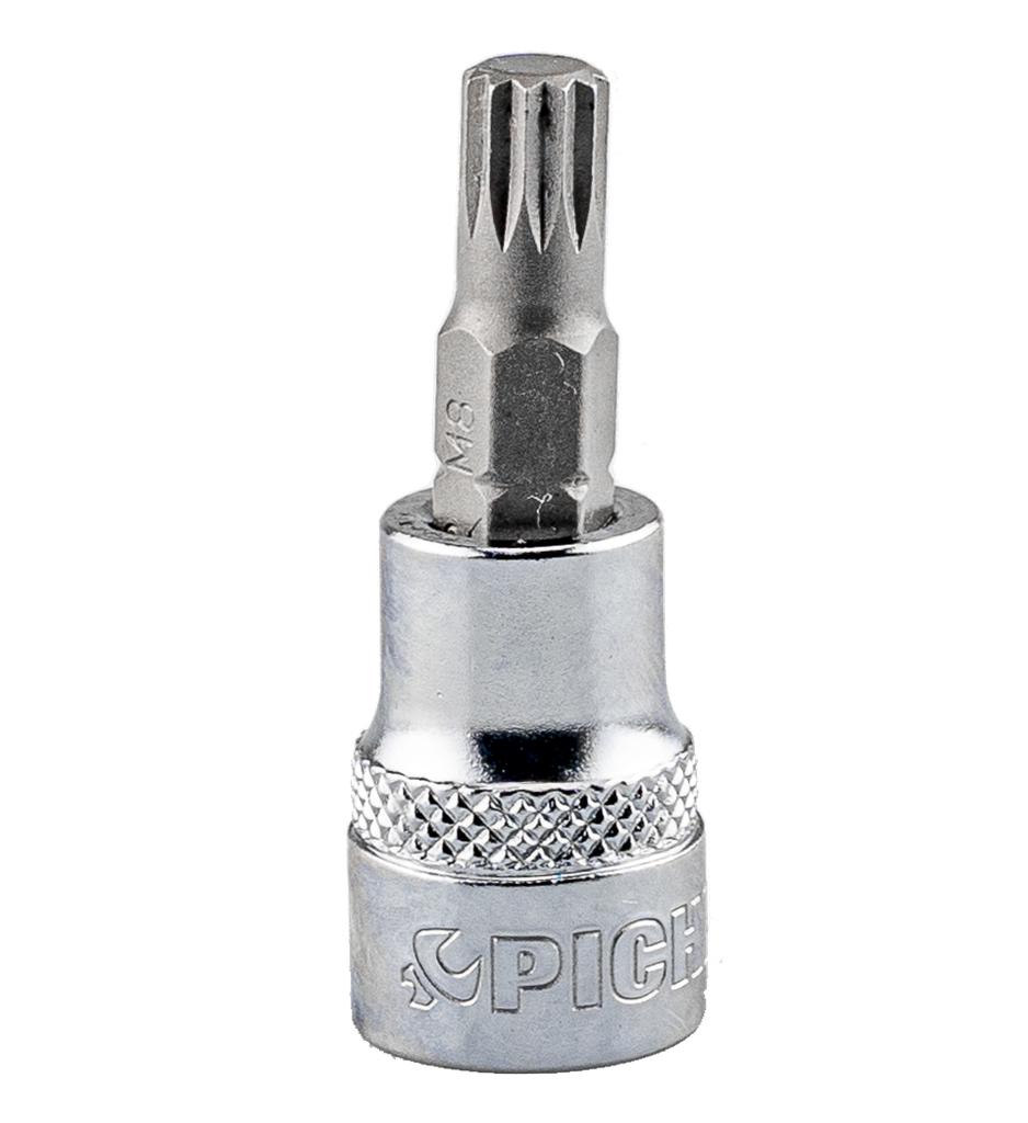 3/8 in. socket bit, XZN (spline) M8, length 48 mm (79944108, PICHLER)