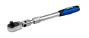 Teleskopiska sprūdatslēga ar lokanu galvu 1/2 collas, izvelkama 350–490 mm (79945035, PICHLER)