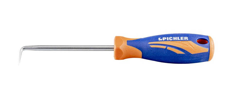 Hook pick with 90° bent tip and handle (79947962, PICHLER)