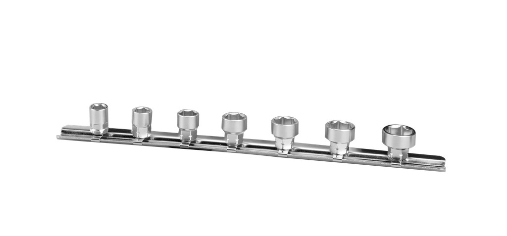 1/4 in. Drive Socket Set, Extra Short, 8–14 mm, 7 Pieces (79949125, PICHLER)