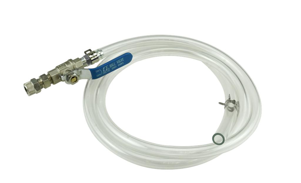 Replacement hose with shut-off valve for 80118460 (80118462, PICHLER)