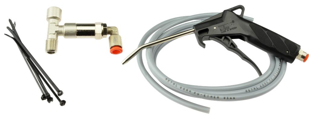 Pneumatinės žarnos komplektas su prapūtimo pistoletu pneumohidrauliniam siurbliui (80255551, PICHLER)