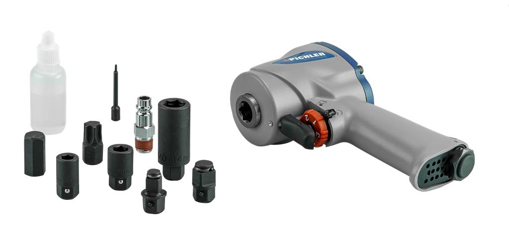 XS-MULTI triecienatslēga ar 5 ievietojamiem adapteriem (80303000, PICHLER)