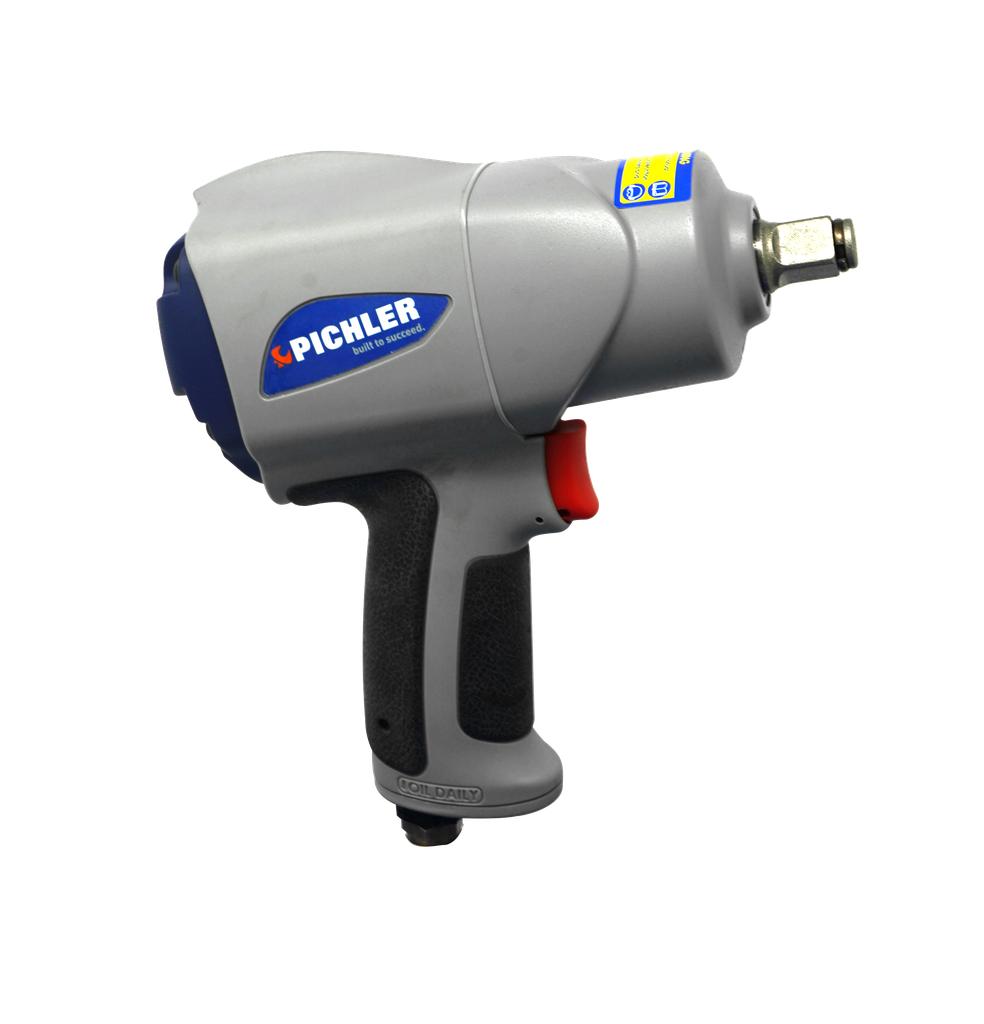 Pneimatiskā triecienatslēga DL-Power 1/2 collas, 1850 Nm (80304000, PICHLER)
