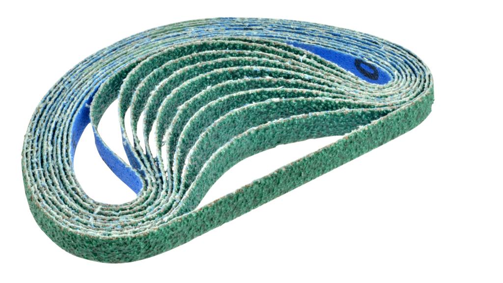 Rezerves slīpēšanas lentes, 10 gab., graudainība P40, platums 10 mm, garums 330 mm (8040504, PICHLER)