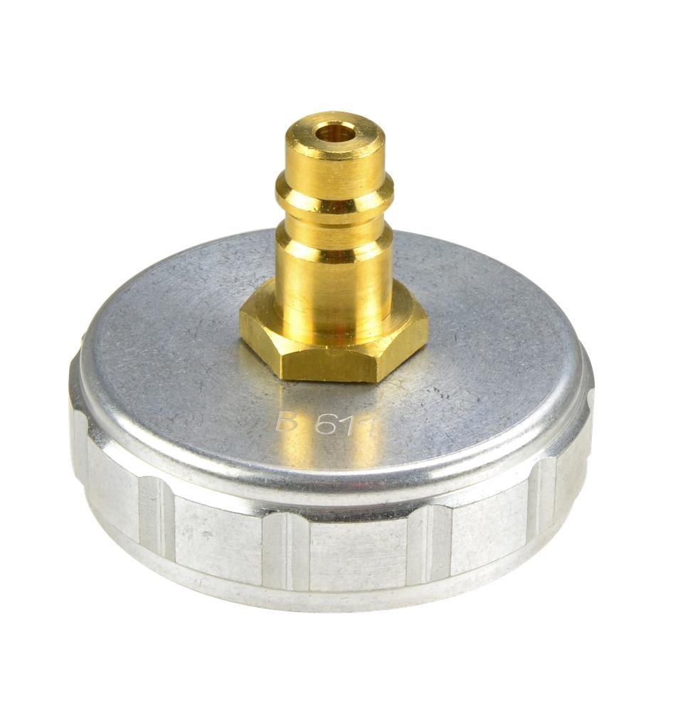 Stabdžių skysčio bakelio adapteris oro išleidimui Nr. 20 / B611, standartinis dangtelis (80642000, PICHLER)