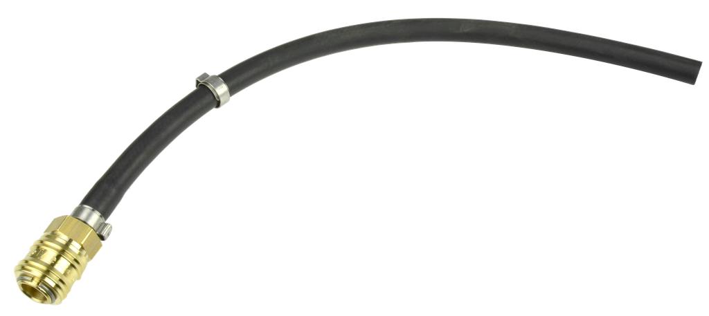 Suction hose with coupling for Perfecta 60 brake bleeder, 720 mm (80644170, PICHLER)