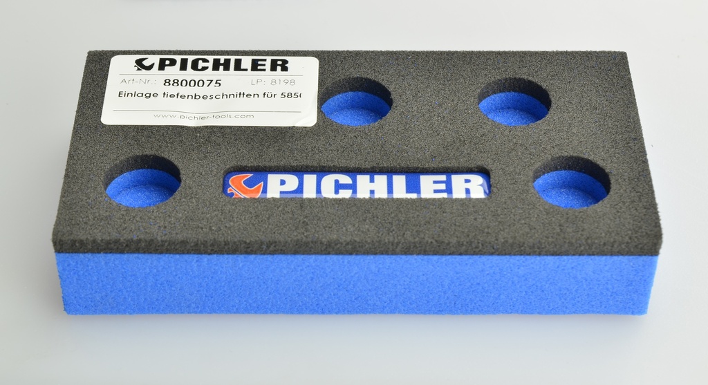 Tool Trolley Insert for Tap Holder Adapter Set 5850600 (8800075, PICHLER)