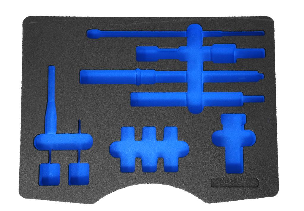 Tool Trolley Insert for 60382200 and 60382190, Two-Colour Black/Blue (88001082, PICHLER)