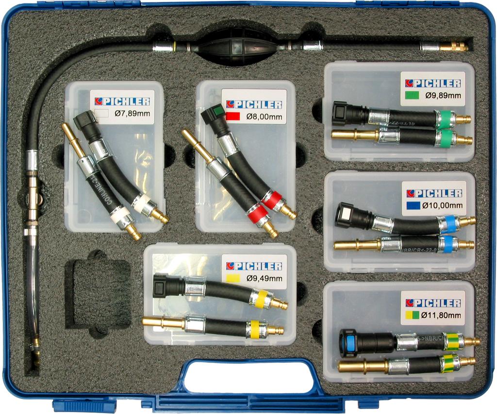 Universalus kuro sistemos užpildymo rinkinys I, 13 vnt. (9011860, PICHLER)