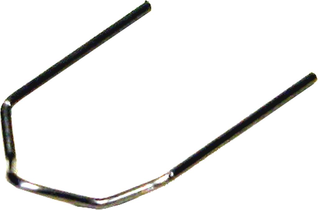Plastmasas remonta skavas, deguna formas, 0,7 mm, ar lūzuma vietu, 100 gab. (9031063, PICHLER)