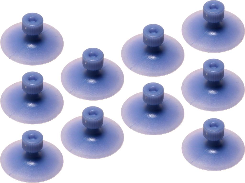 Līmējamie iespiedumu vilkšanas uzgaļi, violeti, Ø 40 mm, 10 gab. (90321730, PICHLER)