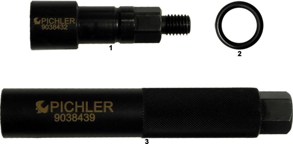 Atlaisvinimo svirtis ir adapterių papildymas, 3 dalių, Delphi, DENSO (9038435, PICHLER)