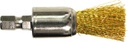 Sprauslas ligzdas misiņa suka 17,0 mm, gala, ar uzgaļa savienojumu (9039011, PICHLER)