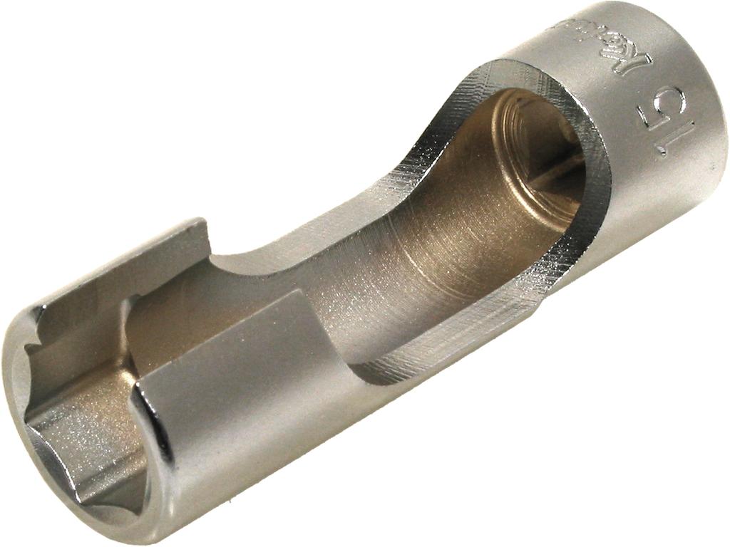 Atvira galvutė vamzdelių veržlėms 3/8 col., 6-briaunė, 15 mm (9041050, PICHLER)