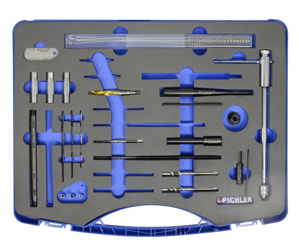 Glow Plug Drill-Out Kit Module M10x1 and M10x1.25 (90417820, PICHLER)