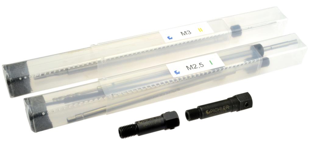 Kvēlsveču galu izvilkšanas komplekta papildinājums no Mod. PSA uz Mod. UNI, M9x1 + M10x1,25 (90417915, PICHLER)