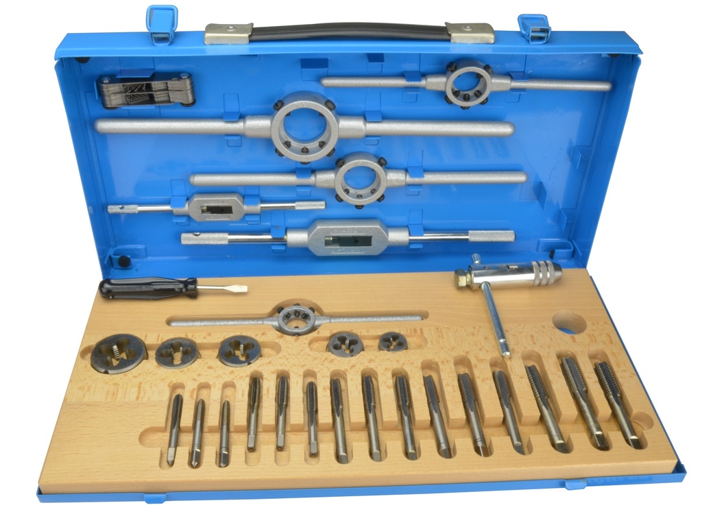 Vītņu griešanas instrumentu komplekts UNC 1/4–1/2 collas (9043500, PICHLER)