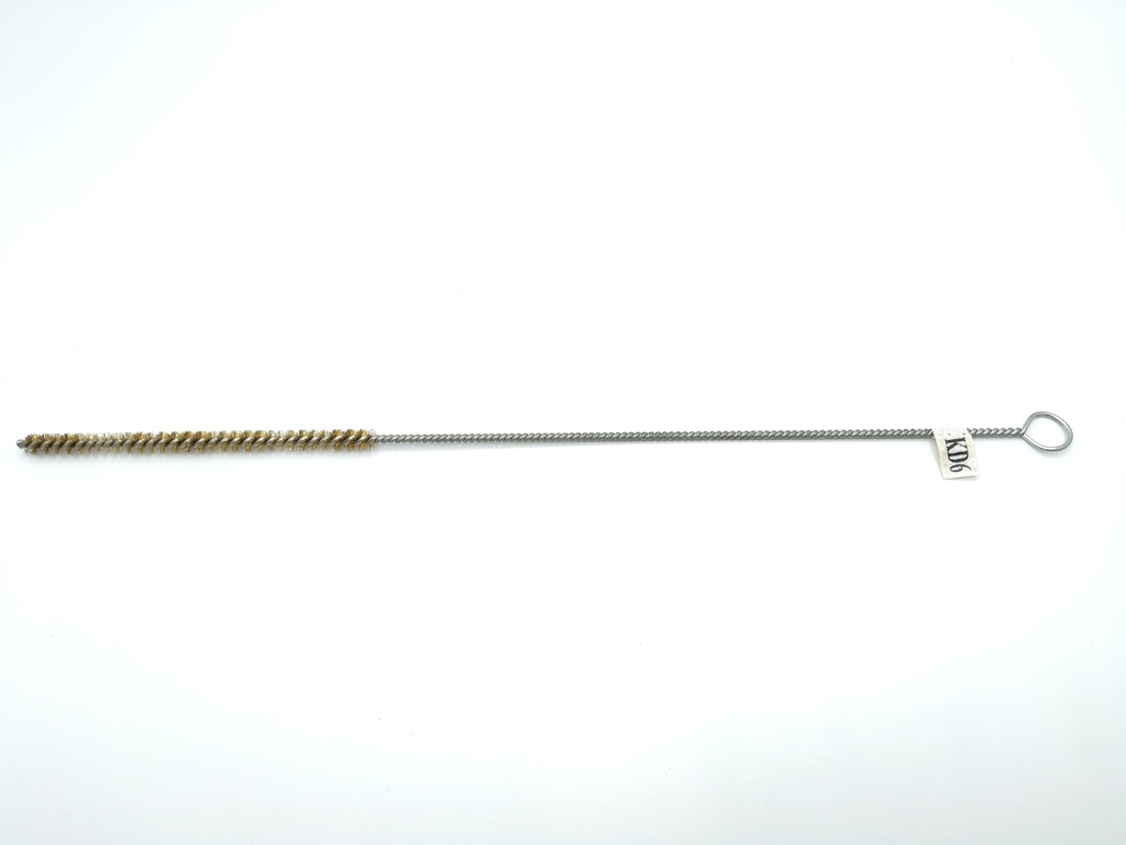 Cylindrical Tube Brush 300x100x6.0 mm, Brass Wire 0.06 mm (90490265, PICHLER)