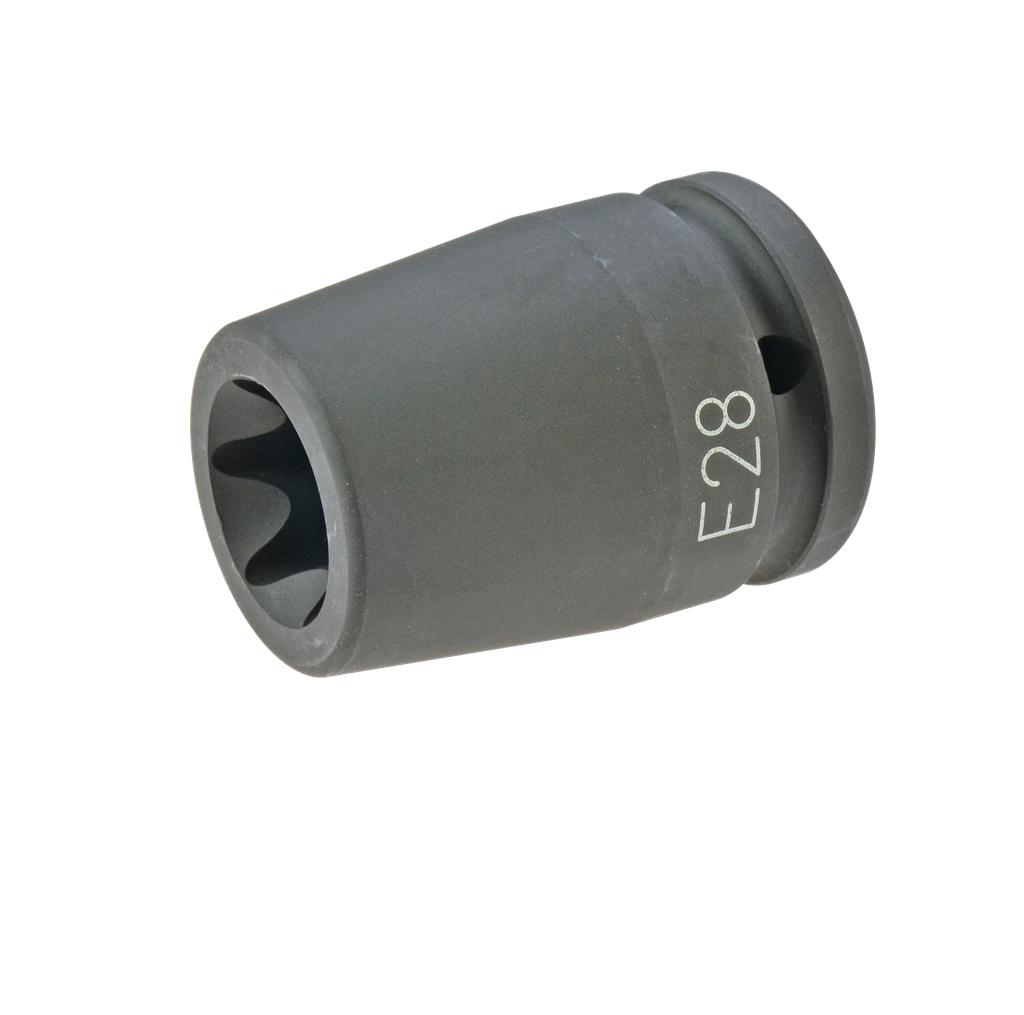 Smūginė galvutė išoriniam Torx E28, trumpa, 3/4 col. pavara (9062828, PICHLER)