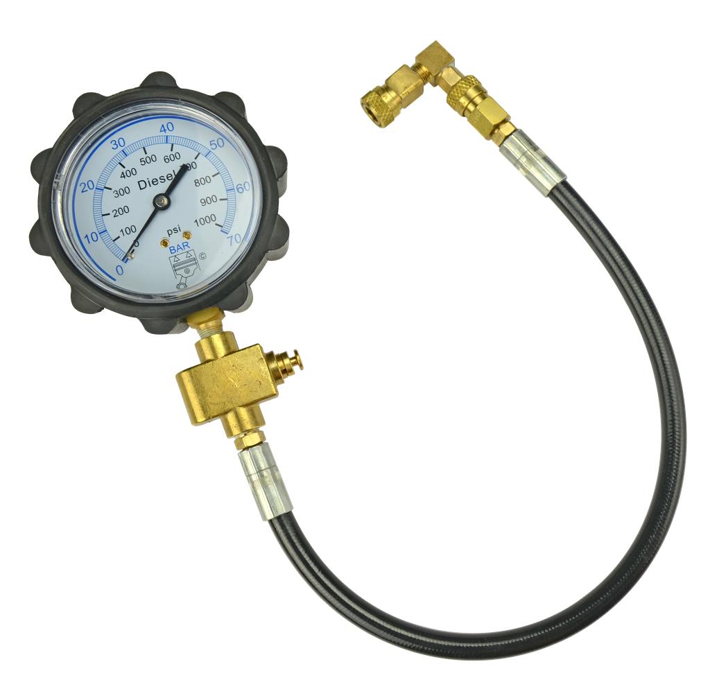 Universal Compression Test Gauge 0-70 bar with Pressure Relief (9091505, PICHLER)