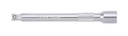 Extension bar 1/2" rounded 125mm (7263125, SONIC)