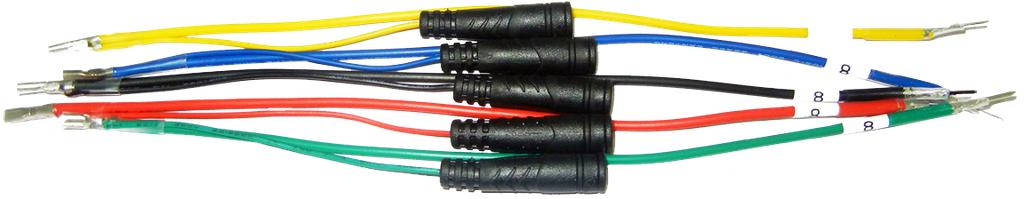 Cable Lug Splitter No. 8, 5-Way, 2.1 mm Female to 1.1 mm Male (90979017, PICHLER)