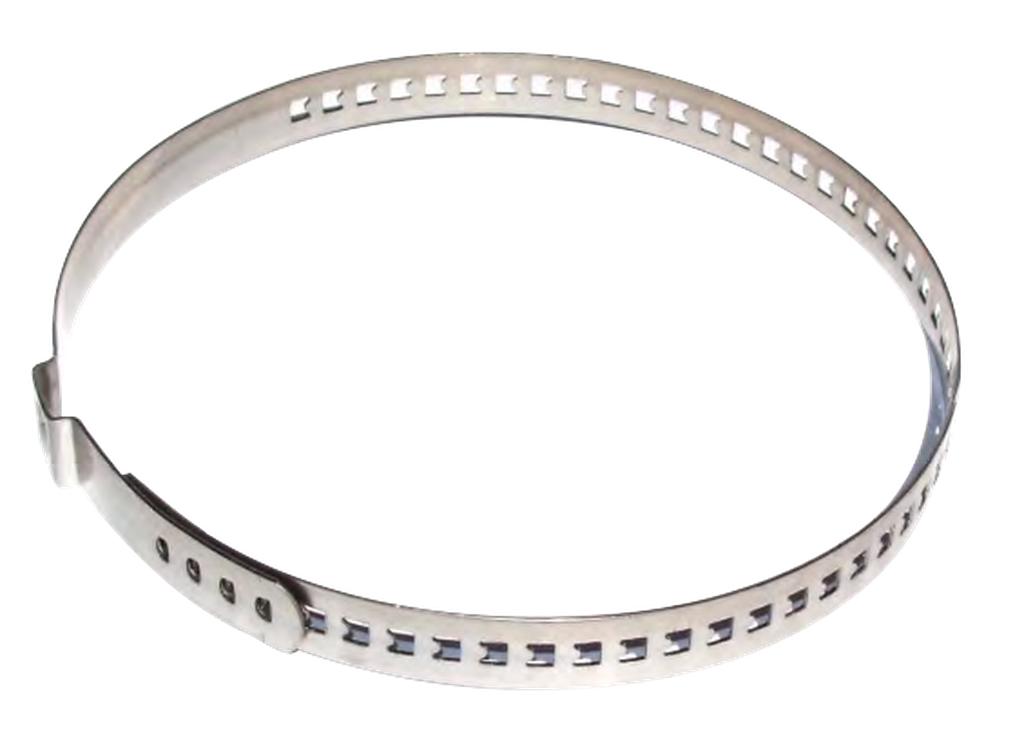 Perforated Band Clamps 58–130 mm for CV Boots, 20 pcs (91003014, PICHLER)