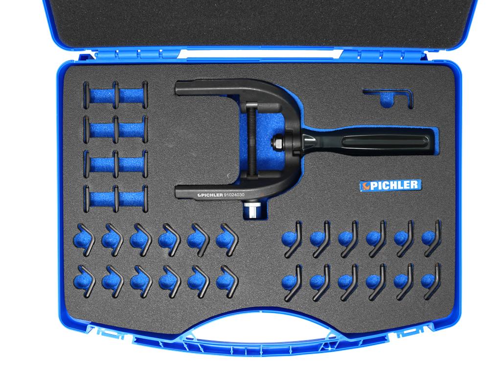 Fiksācijas gredzenu stangas ar maināmiem galiem Ø2,2–4,2 mm (91024030, PICHLER)
