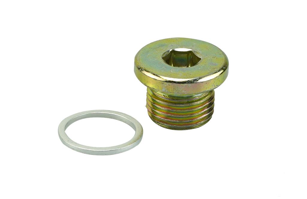Alyvos išleidimo varžtas M17x1,5x16 mm su aliumininiu sandarinimo žiedu (9121267, PICHLER)