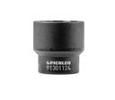Noapaļotu uzgriežņu izgriezējs TWIST SOCKET 24 mm, 1/2 collas (91301124, PICHLER)