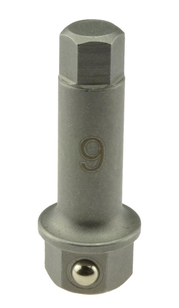Special Hex Socket Insert 9 mm, SW13 Drive (9134889, PICHLER)