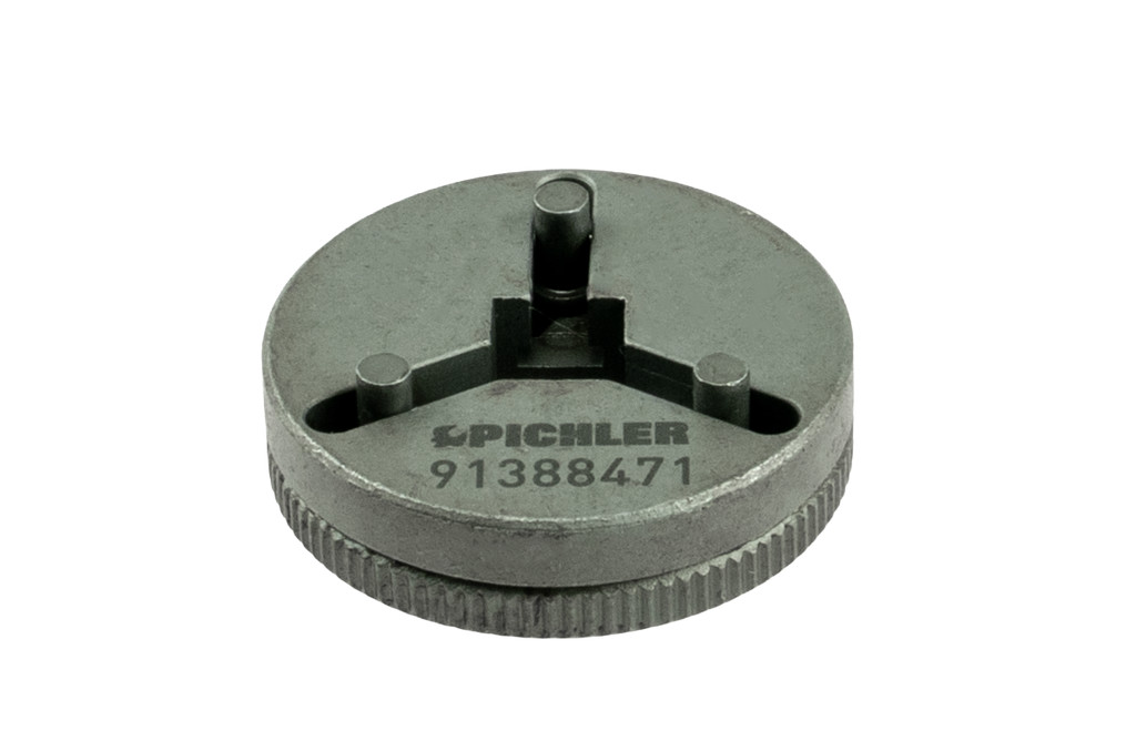 Brake piston rewind adapter UNIVERSAL, 3 pins, adjustable Ø 18–36 mm (91388471, PICHLER)