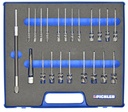Special Cleaning Brush Set, 22 pcs., Ø 6–16 mm (9139000, PICHLER)