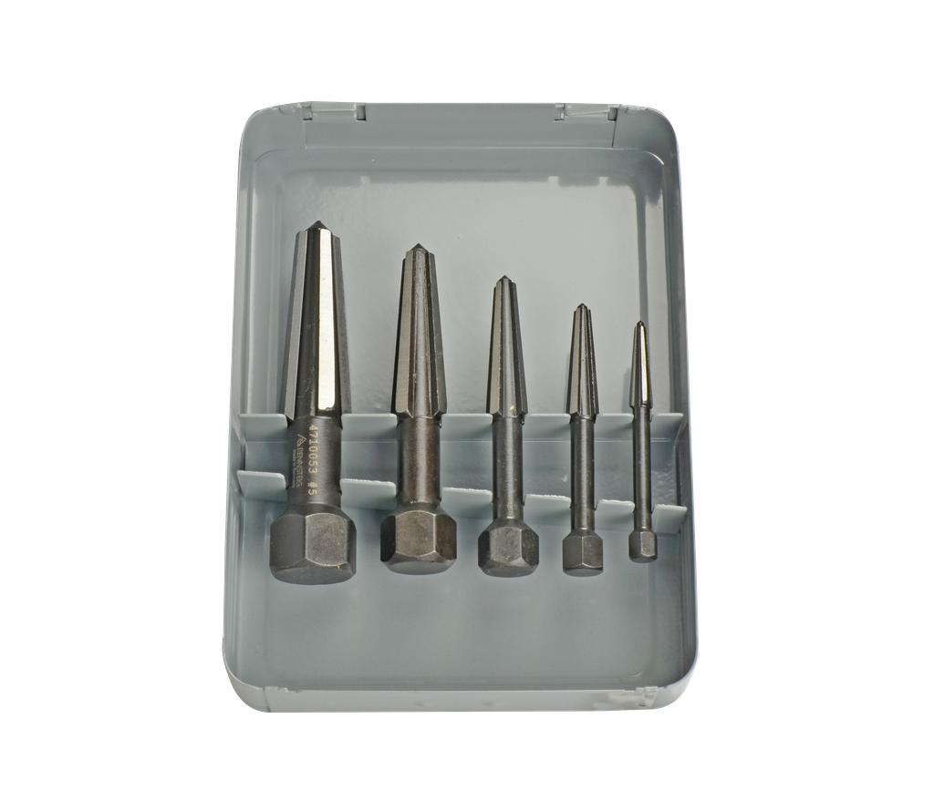 Sulūžusių varžtų ištraukiklių rinkinys Easy Out, 5 vnt., M5–M20 (91400000, PICHLER)