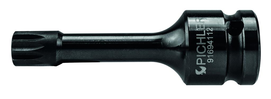 Special Short Socket XZN12 1/2 in. Drive for VAG Wheel Bearing Bolts, length 72 mm (91694112, PICHLER)
