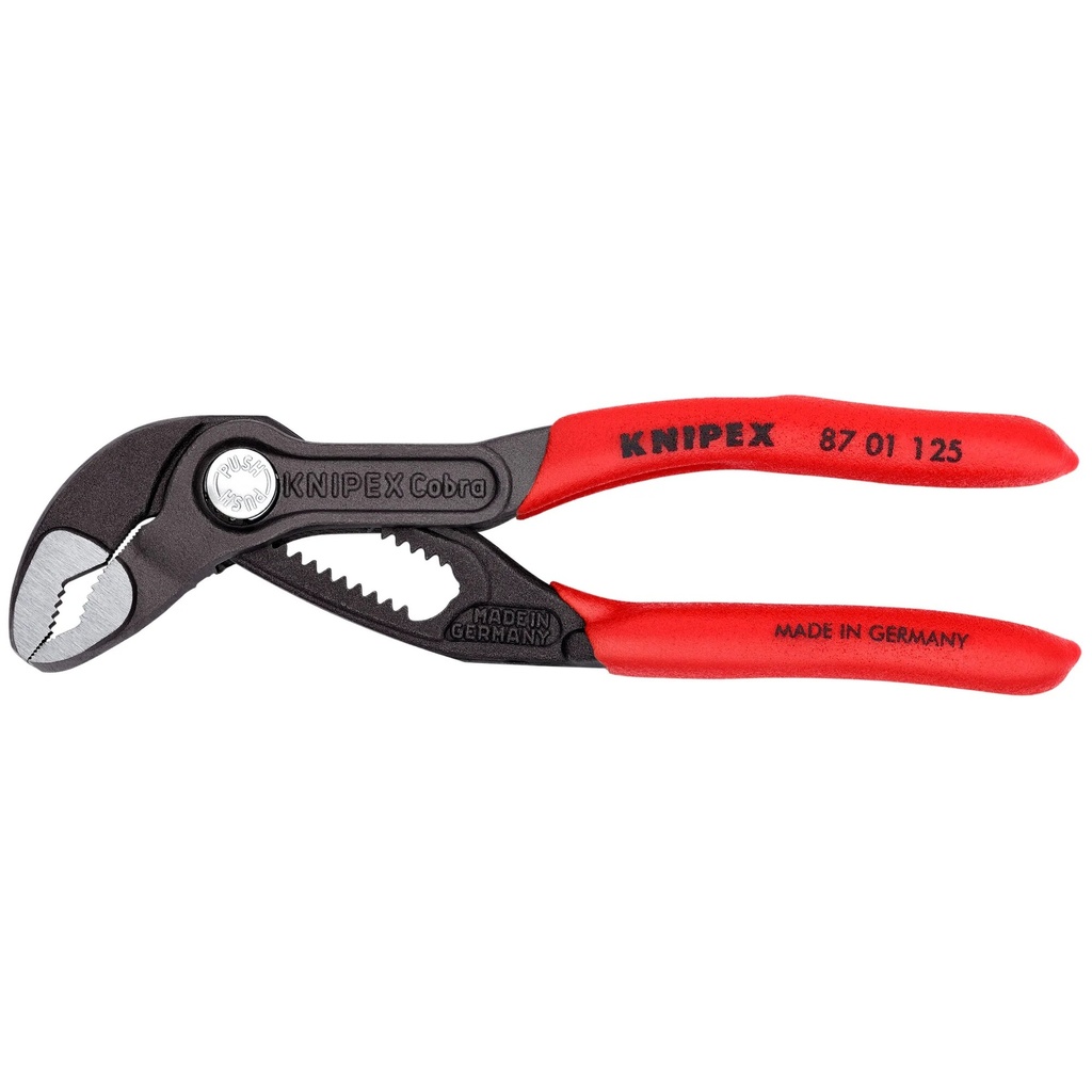 Santechninės replės KNIPEX Cobra S 125 mm (92003400, PICHLER)