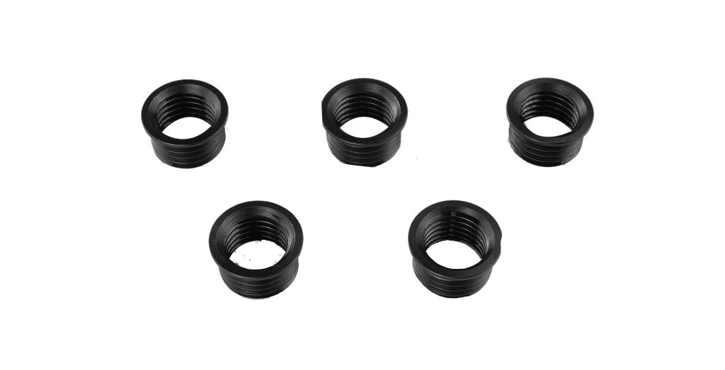 Sriegio įvorės su apvadu, vidinis M12 × 1,5 / išorinis M14 × 1,5, L 9 mm, 5 vnt. (93009912, PICHLER)