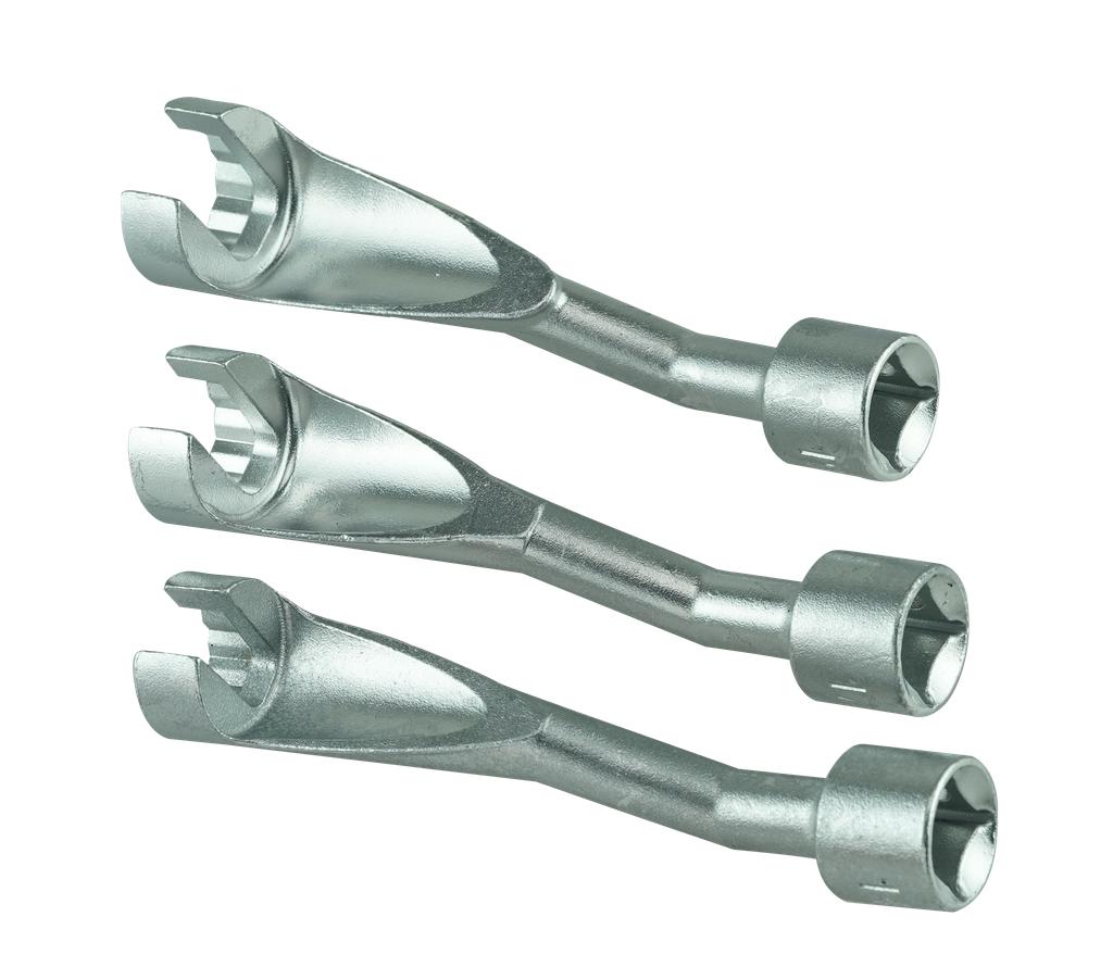 Open line wrench set, 3 pcs., 14–17–19 mm, 1/2 in. drive (93510300, PICHLER)