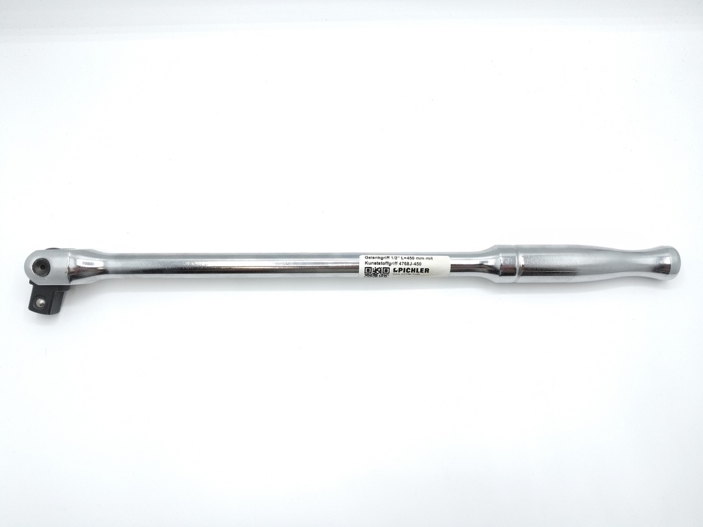 Šarnīra svira 1/2 collas, 450 mm, ar plastmasas rokturi 4768J-450 (9411080, PICHLER)