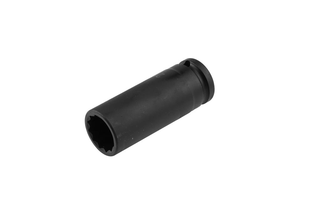 1/2 in. Drive Deep Impact Socket, 21 mm, 12-Point, 80 mm Long (9436210, PICHLER)