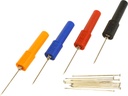 Probe Needle Set, Flexible Tip, Four Colour Coded 4 mm Connectors (9514755, PICHLER)