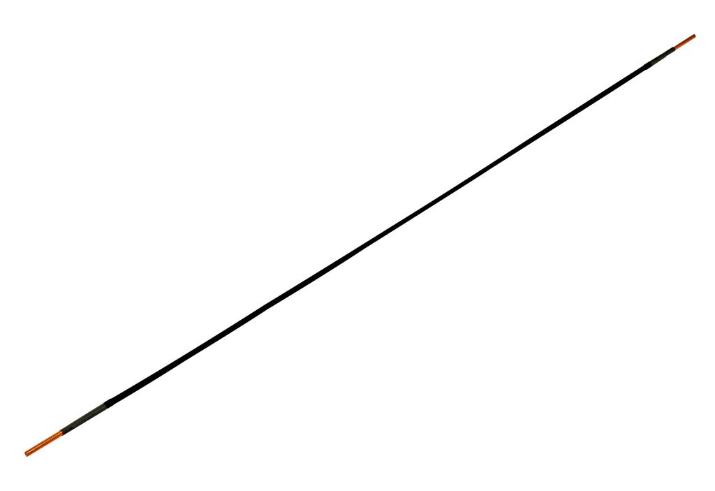 Universali indukcinė ritė, Ø4 mm, ilgis 750 mm, juoda (95356104, PICHLER)