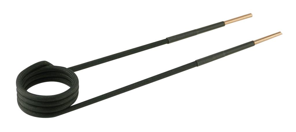 90° Angled Induction Coil Ø38 mm, L 220 mm, M20, Black (95356227, PICHLER)